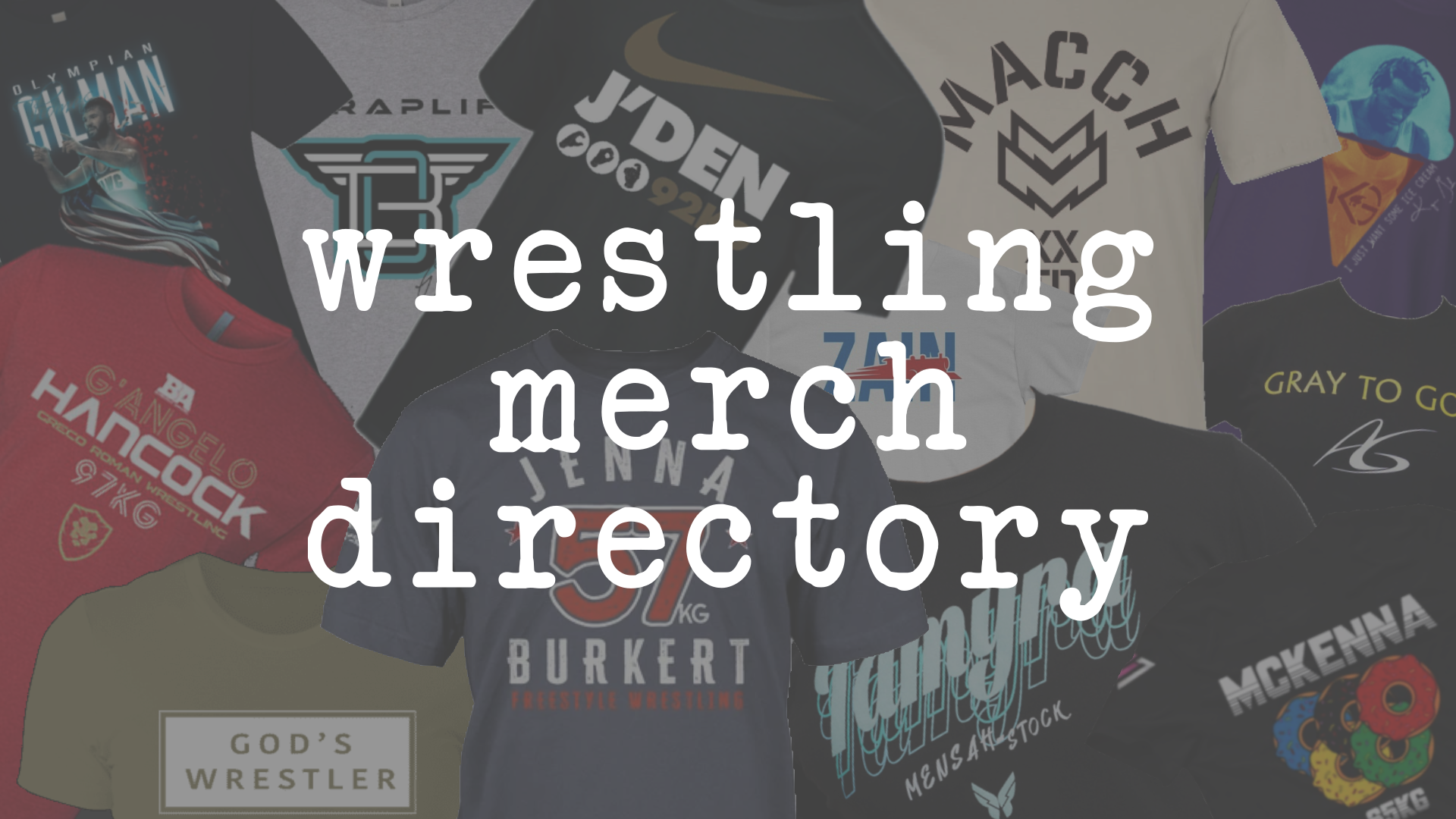 Read more about the article Wrestling Merch Directory